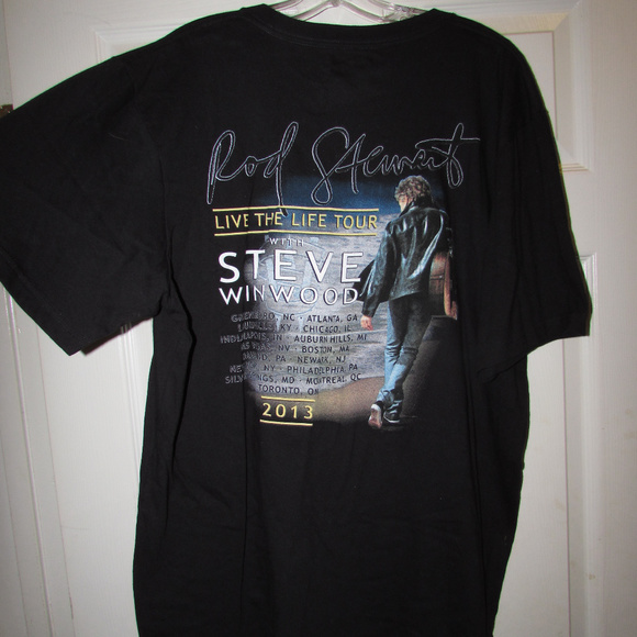 Rod Stewart 2013 Live Life Tour Concert Shirt XL - Picture 4 of 8
